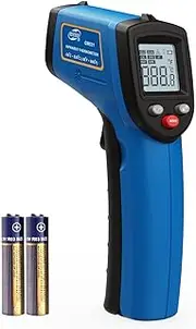 BENETECH Digital Infrared Thermometer -58 to 986℉ Non-Contact Digital Laser Surface Temperature Gun for Kitchen Pizza Oven Cooking Food BBQ Frying Meat