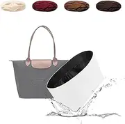 [19 NeatThin] 19Neat Thin Bag Organiser for Longchamp Lepliage Medium Shoulder Bag, Black