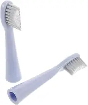 BELLIFFY Replacement Brush Heads 2 Pack Gentle Cleaning Soft Bristles for Electric Toothbrushes Toothbrush Heads