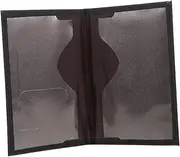 [BESPORTBLE] Travel Document Holder PU Leather Passport Cover Card Holder for Tickets Durable Protector with Elegant Texture for Travel Home Office and School Essentials