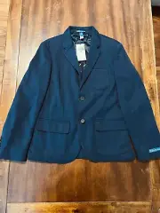 NWT Polo Ralph Lauren Boys Knit Cotton Sport coat Blazer Jacket Size 14