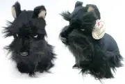 9" Yomiko Classics Russ Berrie Black SCOTTISH TERRIER Dog Plush Stuffed Animal