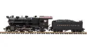 NIB 6704 PRR E6 4-4-2, #92, Steam Locomotive Pre-war, Paragon4 Sound Smoke, HO