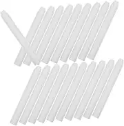 COHEALI 20pcs Colored Chalk Chalkboard Chalks Painting Chalk Art Chalk Chalkboard Calendar Chalk Pen Sidewalk Chalk for Bulk Chalkboard Paint Pastels Chalk Titanium Dioxide White