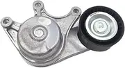 Ribbed Belt Tensioner 11287594969，Compatible for BMW X1 X3 X4, Z4 F20 F21 F23 F22 F87 F30 F80 F34 F31 F33 F83 F32 F82 F36 F11 F07 E84 F25 E89 Drive Belt Tensioner Pulley.