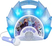 Frozen Sing along Boom Box Speaker Microphone Toys Karaoke Machine Blue