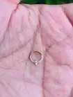 14k Gold Marquise & Rounds Diamonds Hinged Nose Ring Septum Clicker Rook Daith