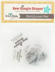 RBD ~Farmhouse Star ~ Sew Simple Shapes by Lori Holt ~ 12 PC. Set