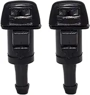 2 Pack Car Windshield Washer Wiper Water Jet Spray Nozzle Windscreen Washer Jets，for Chevrolet for Trailblazer 2002 2003-2009
