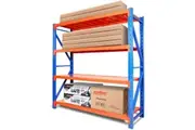 2mx2m Steel Racks Shelves Garage Storage Warehouse Tyre Shelving 1000 Capacity