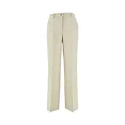 [P.A.R.O.S.H.] P. A.R. O.S. H. Linen-blend straight leg pants Woman M M Grey