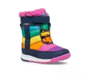Merrell Alpine Puffer JR Waterproof Backpacking Boot, Rainbow Multi, 5 US