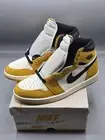 Air Jordan 1 Retro High OG Yellow Ochre Black White Sail DZ5485-701 Mens Size 8