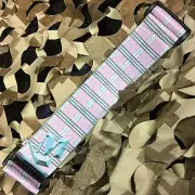 NEW KM Paintball Universal Mask Goggle Strap - 09 Pink Plaid