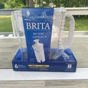 Brita Space Saver 6-Cup Pitcher with Filter New