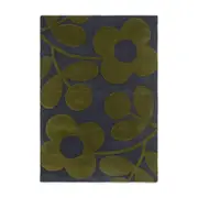 Orla Kiely Sprig Stem Rug - Marine - 230 x 160cm