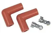 MSD Pro Racing Boots Hi Temp Silicone Orange 90 Spark Plug Boots MSD3325