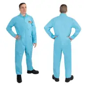 Mens Air Force Aviation Flightsuit In Light Blue