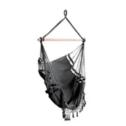 Hammock Swing Chair - Grey - 120KG Capacity