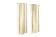 Riva Home Wellesley Ringtop Curtains (Natural) - UTRV952