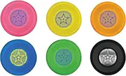 WaveRunner Star Flying Disc 48P Round Kids Flying Outdoor Toy Soft Frisbie Asst