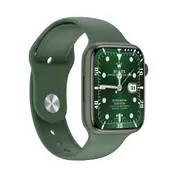 Ai7 Pro LCD Full Screen Touch + Rotary Button Bluetooth Smart Couple Watch Heart Rate Blood Oxygen Blood Pressure Detection - Green