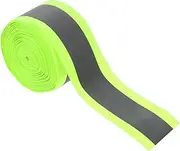 Luxshiny 1Roll Sew Reflective Tape Strip Meters High Visibility Reflective for Clothing Backpacks Vests and Pet Accessories Fluorescent Easy to Sew