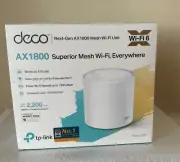 TP-Link Deco X20(1-pack) - Wi-Fi 6 IEEE 802.11ax Ethernet DECO-X20-1PACK