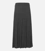 [Joseph] Joseph Knitted wool midi skirt AU 12 black