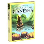 Whispers Of Lord Ganesha Oracle Tarot Card Deck 50 Cards Fate Divination Board Card Family And Friends Gathering Card Games