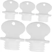 Ipetboom 5 Pack Hot Water Bag Stopper Replacement Leakproof Sealing Plug for Hot Water Sack