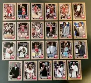 RARE 2008-09 FLEER MICHAEL JORDAN RETROSPECTIVE COMPLETE (23) SET. Chicago Bulls