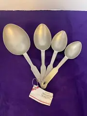 Norpro Stainless Steel 18/10 Measuring Scoops Cups 4-Piece Set New