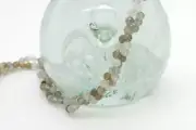 Natural Gray Moonstone Faceted Round Ball Sphere Gemstone Beads RDF20