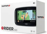 TomTom Rider 550 World Route Guidance System, black for Men One Size