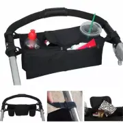 Black CupHolder Bumbleride Baby Child Stroller Organizer Wipes Diaper Phone NEW