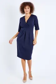 The Half Sleeve Tulip Dress--BKBD-207