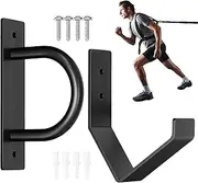Battle Rope Wall Holder | Heavy Duty Steel Exercise Rope Organizer,Multipurpose Bracket, Solid Hook for Yoga and Gymnastic Rings