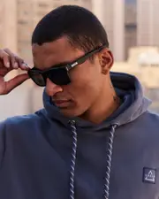 [Liive] Liive Men's Rincon Sunglasses in Matte Black One Size Matte Black