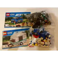 在飛比找蝦皮購物優惠-二手 LEGO 樂高 CITY 城市 60117 露營車 拖