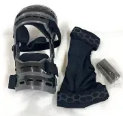 McDavid Bio-Logix Knee Brace, Left Leg, Black, Size Large, MD4200-01-34L