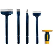 Mumme Tools 5BOLSTERKIT Bolster & Chisel Kit 4 Pieces with Interchangeable Grip