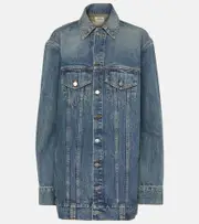 [Khaite] Khaite Ross denim jacket AU 14 blue