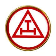 Royal Arch Masonry Triple Tau Pin Badge