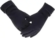 [Generic] Womens Touch Screen Phone Windproof Gloves Winter Warm Wear