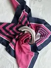 Celine Geometric Print Silk Scarf Fall 2012 Phoebe Philo Old Celine