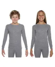 XTM Heatflex Kids Thermal Top - Charcoal Marle - 12