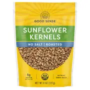 Good Sense, Sunflower Kernels, No Salt, Roasted, 8 oz (227 g)