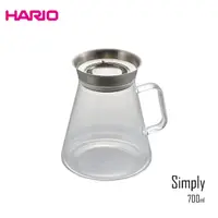在飛比找Yahoo奇摩購物中心優惠-HARIO Simply 辛普利簡約茶壺 700ml 耐熱玻