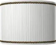 Grace White Giclee Round Drum Lamp Shade 15.5x15.5x11 (Spider)